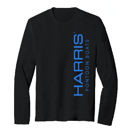 Unisex Vertical Logo Long Sleeve Tee
